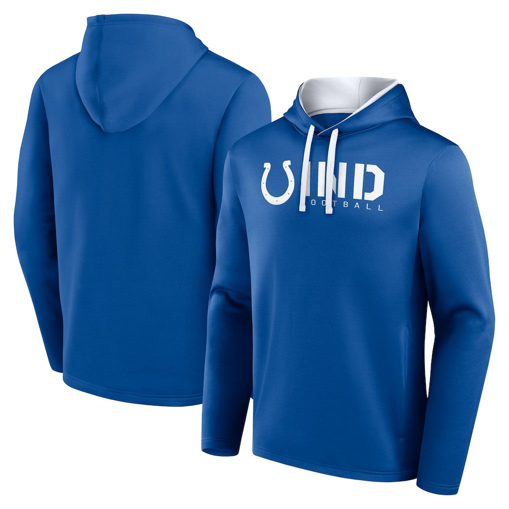 Indianapolis Colts  Logo Athletic Head Start Pullover Hoodie