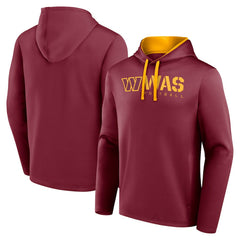 Washington Commanders  Logo Athletic Head Start Pullover Hoodie