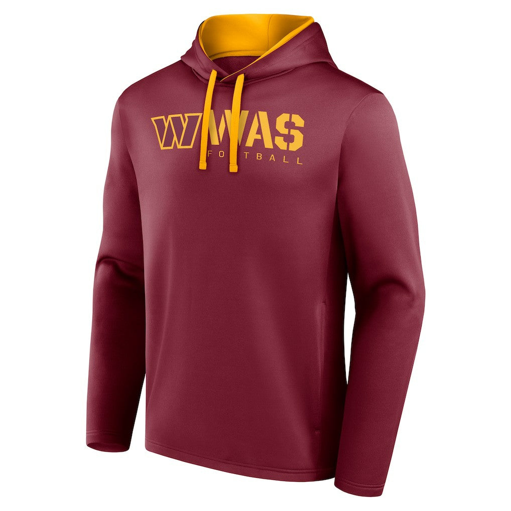 Washington Commanders  Logo Athletic Head Start Pullover Hoodie