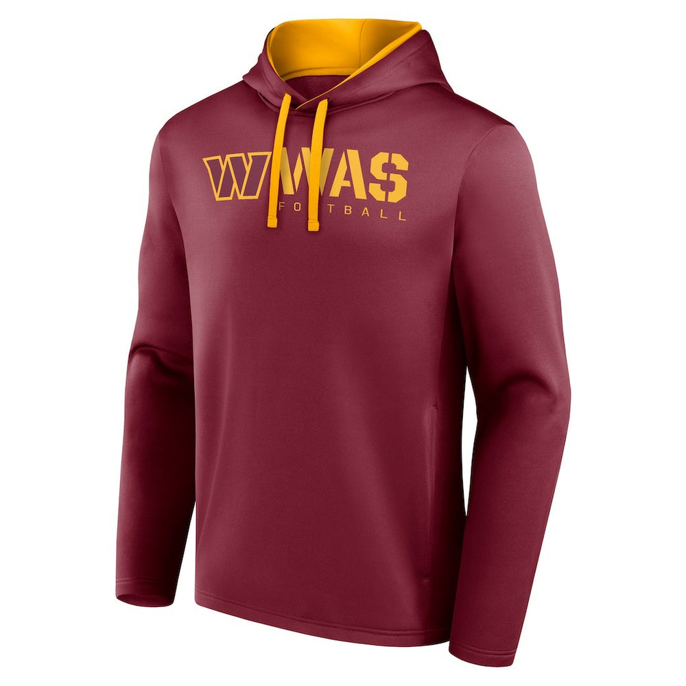 Washington Commanders  Logo Athletic Head Start Pullover Hoodie