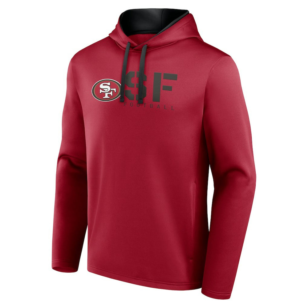 San Francisco 49ers  Logo Athletic Head Start Pullover Hoodie