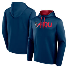 Houston Texans  Logo Athletic Head Start Pullover Hoodie