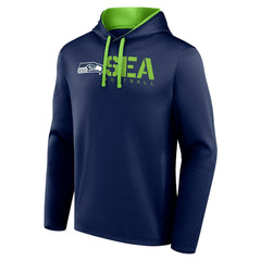 Seattle Seahawks  Logo Athletic Head Start Pullover Hoodie