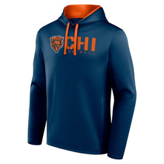 Chicago Bears  Logo Athletic Head Start Pullover Hoodie