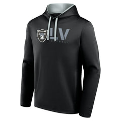 Las Vegas Raiders  Logo Athletic Head Start Pullover Hoodie