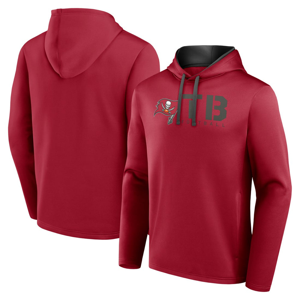 Tampa Bay Buccaneers  Logo Athletic Head Start Pullover Hoodie