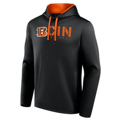 Cincinnati Bengals  Logo Athletic Head Start Pullover Hoodie