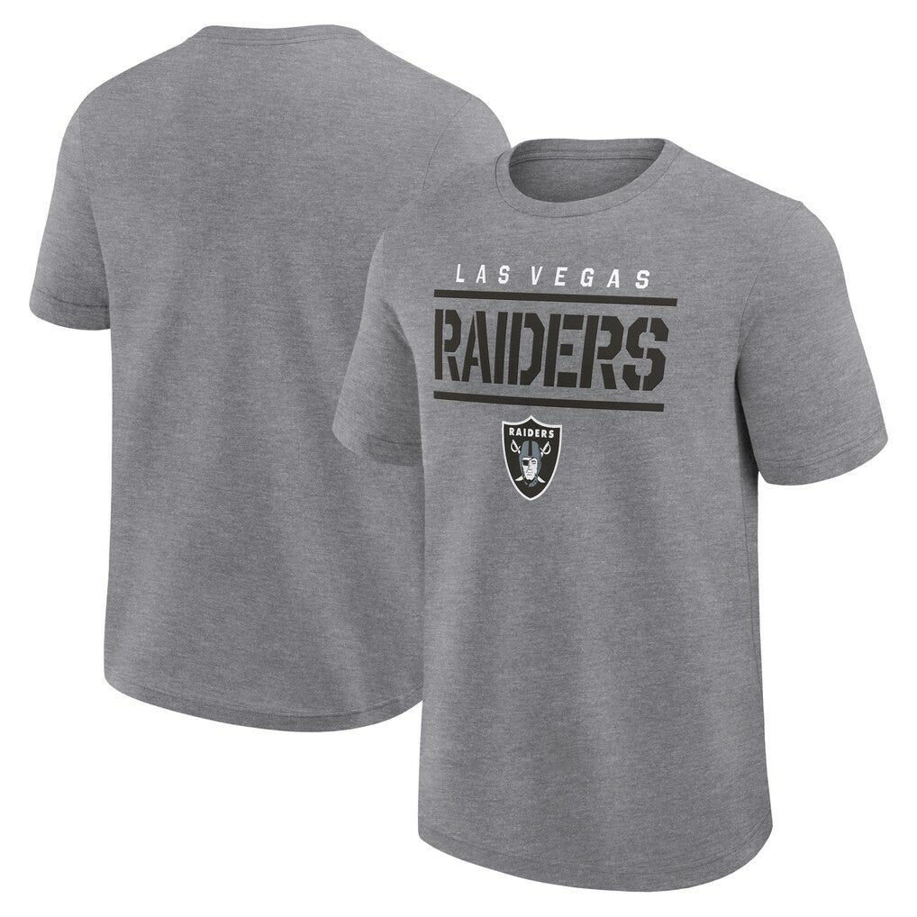 Las Vegas Raiders  Logo Athletic Top Notch T-Shirt
