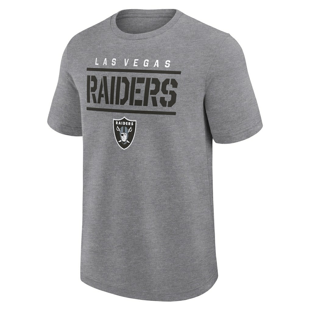 Las Vegas Raiders  Logo Athletic Top Notch T-Shirt