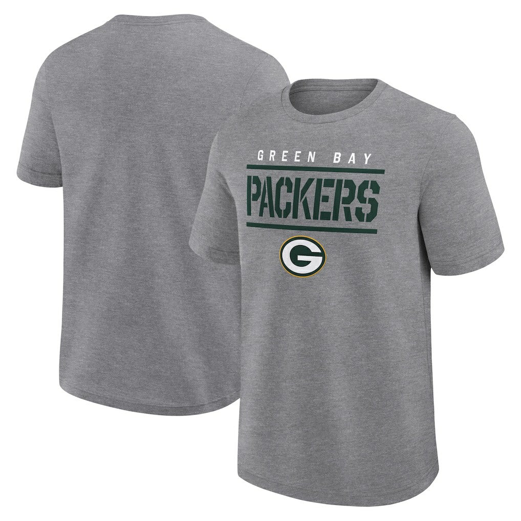 Green Bay Packers  Logo Athletic Top Notch T-Shirt