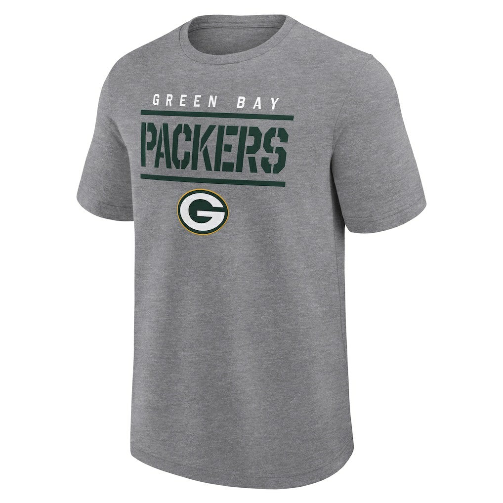 Green Bay Packers  Logo Athletic Top Notch T-Shirt