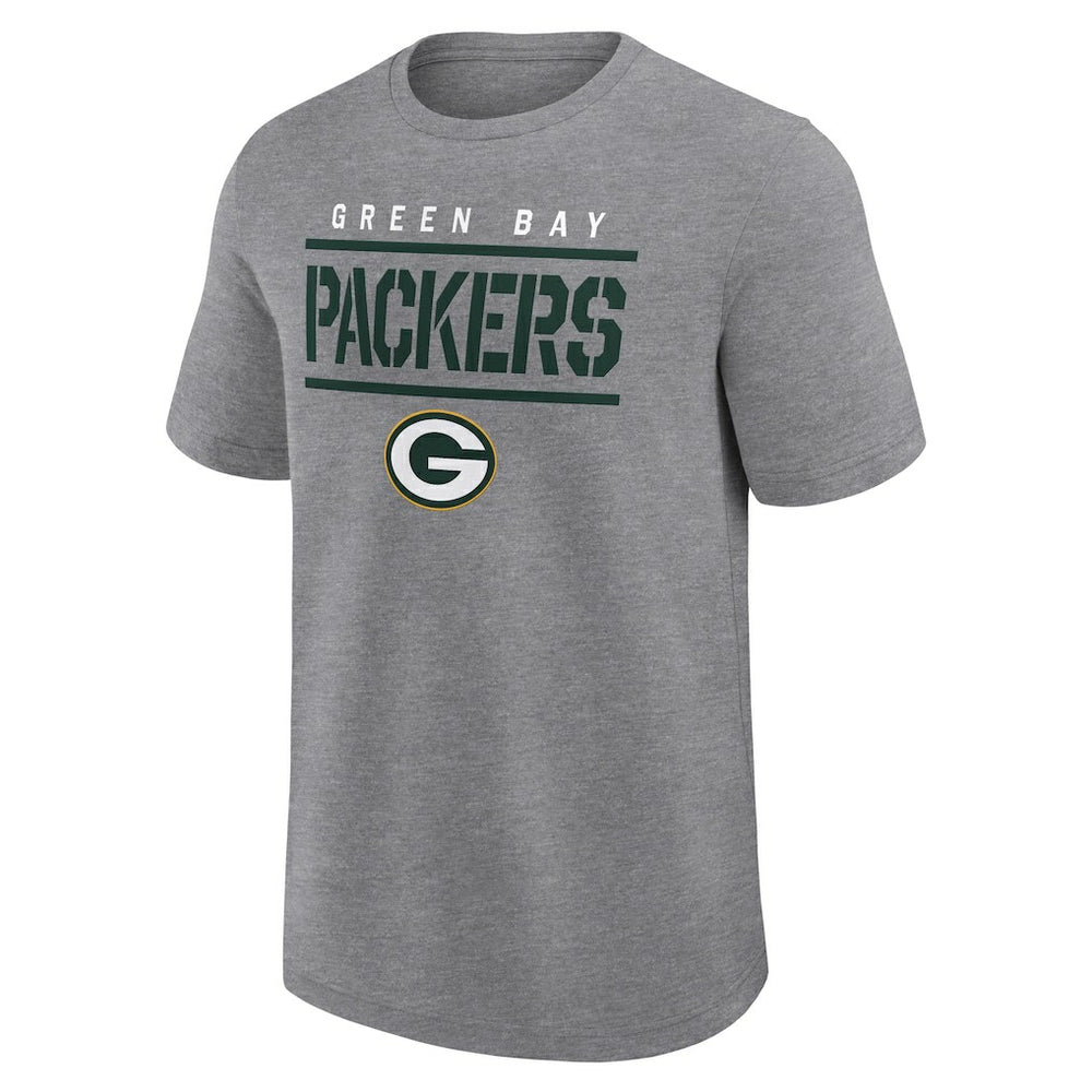 Green Bay Packers  Logo Athletic Top Notch T-Shirt