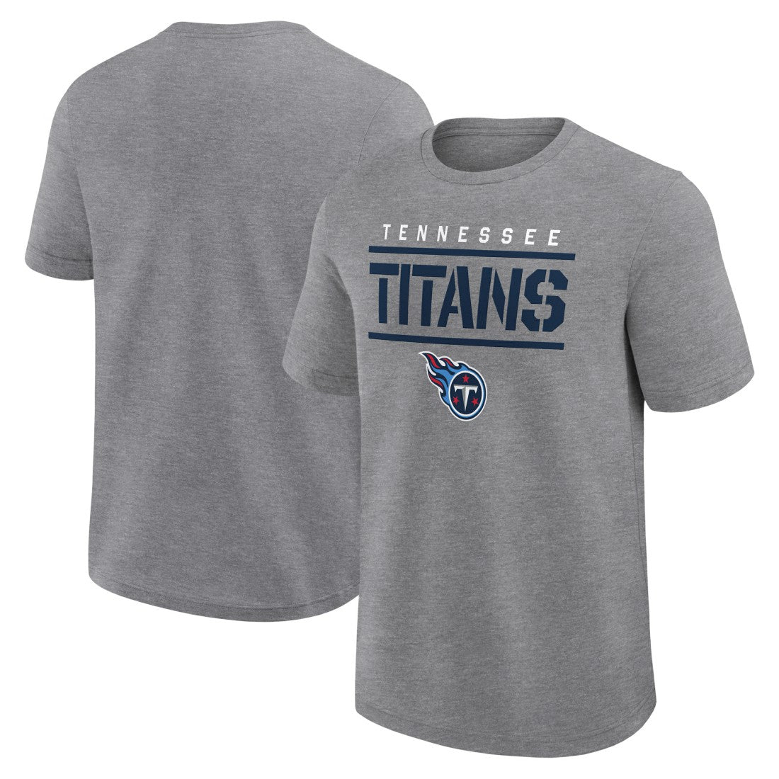 Tennessee Titans  Logo Athletic Top Notch T-Shirt