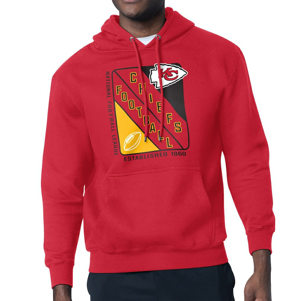 Kansas City Chiefs  Starter Shield Logo Pullover Hoodie