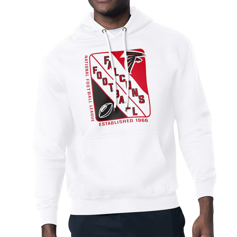 Atlanta Falcons  Starter Shield Logo Pullover Hoodie