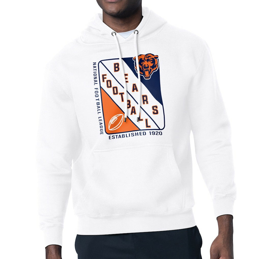Chicago Bears  Starter Shield Logo Pullover Hoodie