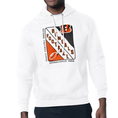 Cincinnati Bengals  Starter Shield Logo Pullover Hoodie