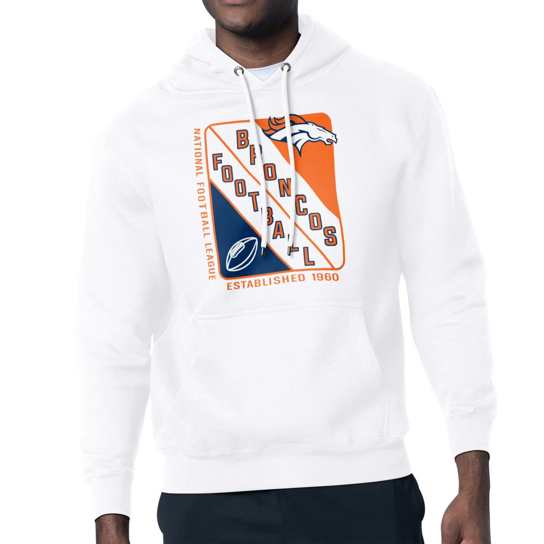 Denver Broncos  Starter Shield Logo Pullover Hoodie