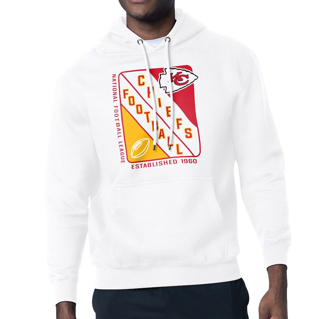 Kansas City Chiefs  Starter Shield Logo Pullover Hoodie