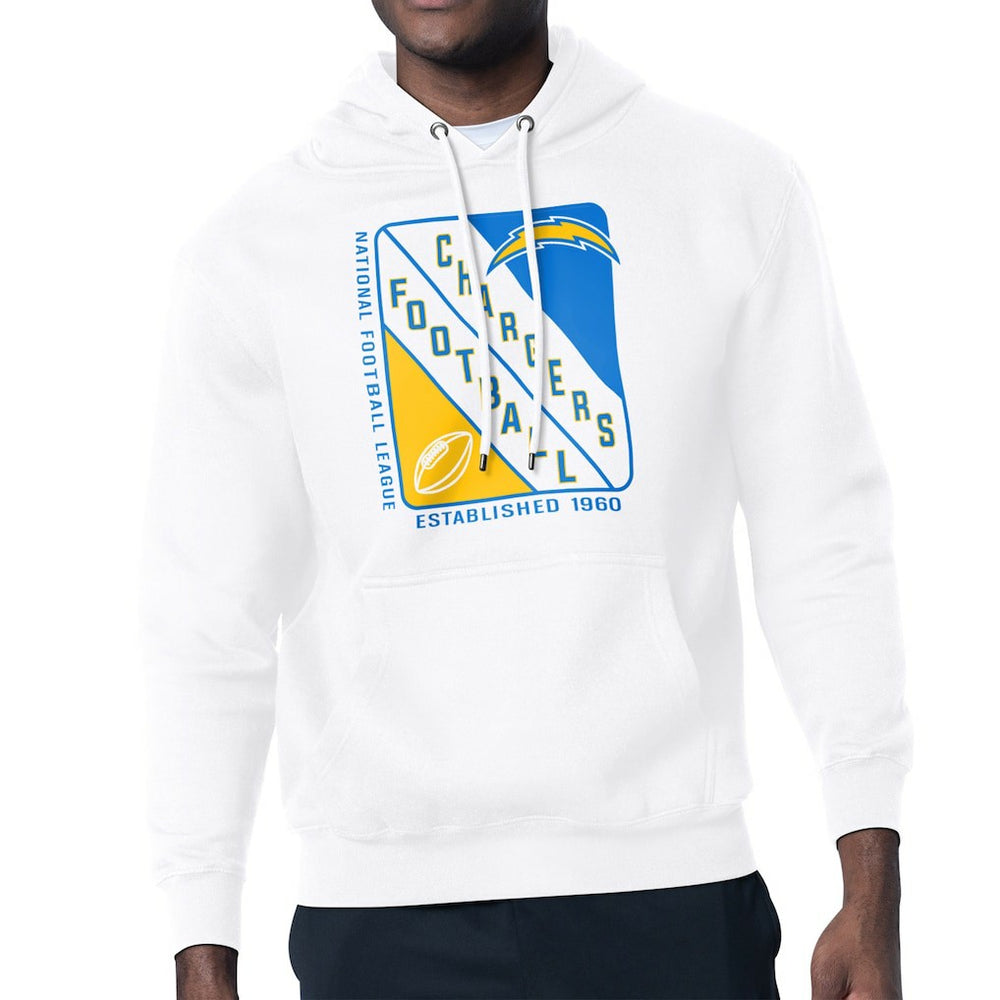 Los Angeles Chargers  Starter Shield Logo Pullover Hoodie