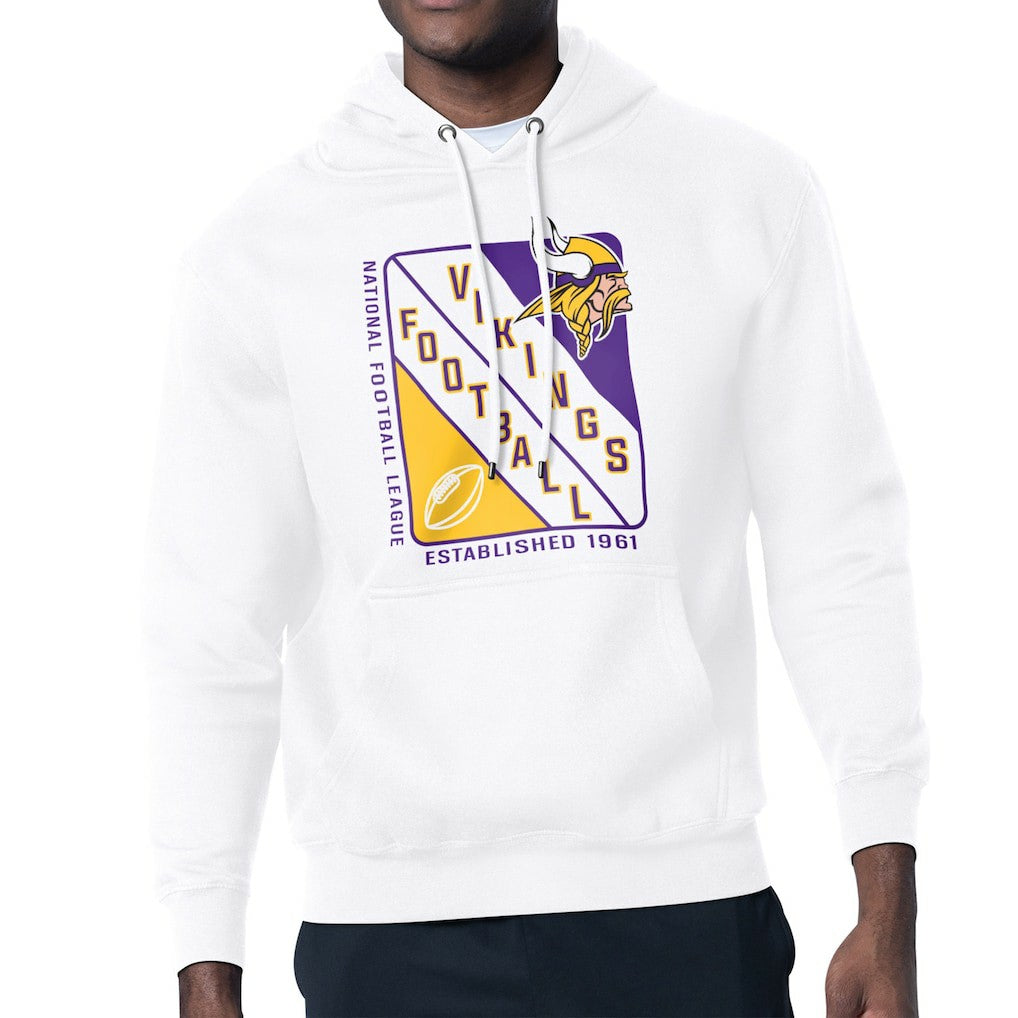 Minnesota Vikings  Starter Shield Logo Pullover Hoodie