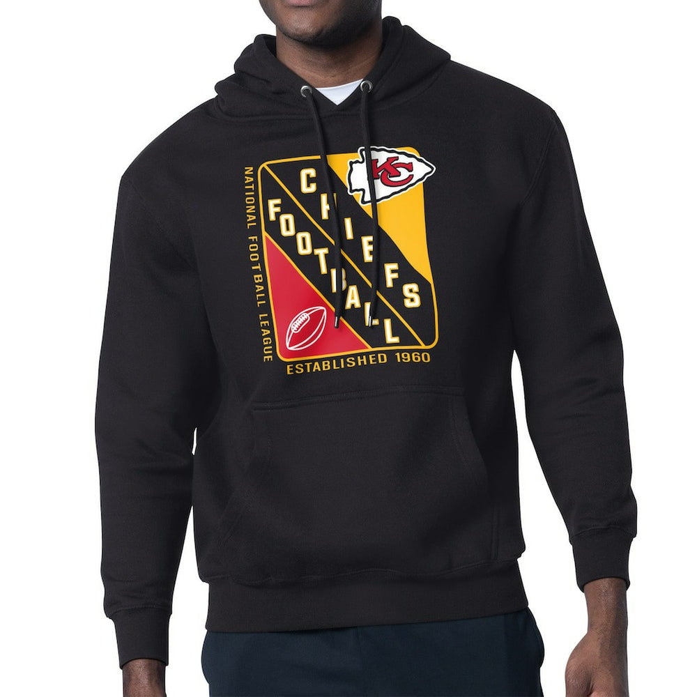 Kansas City Chiefs  Starter Shield Logo Pullover Hoodie