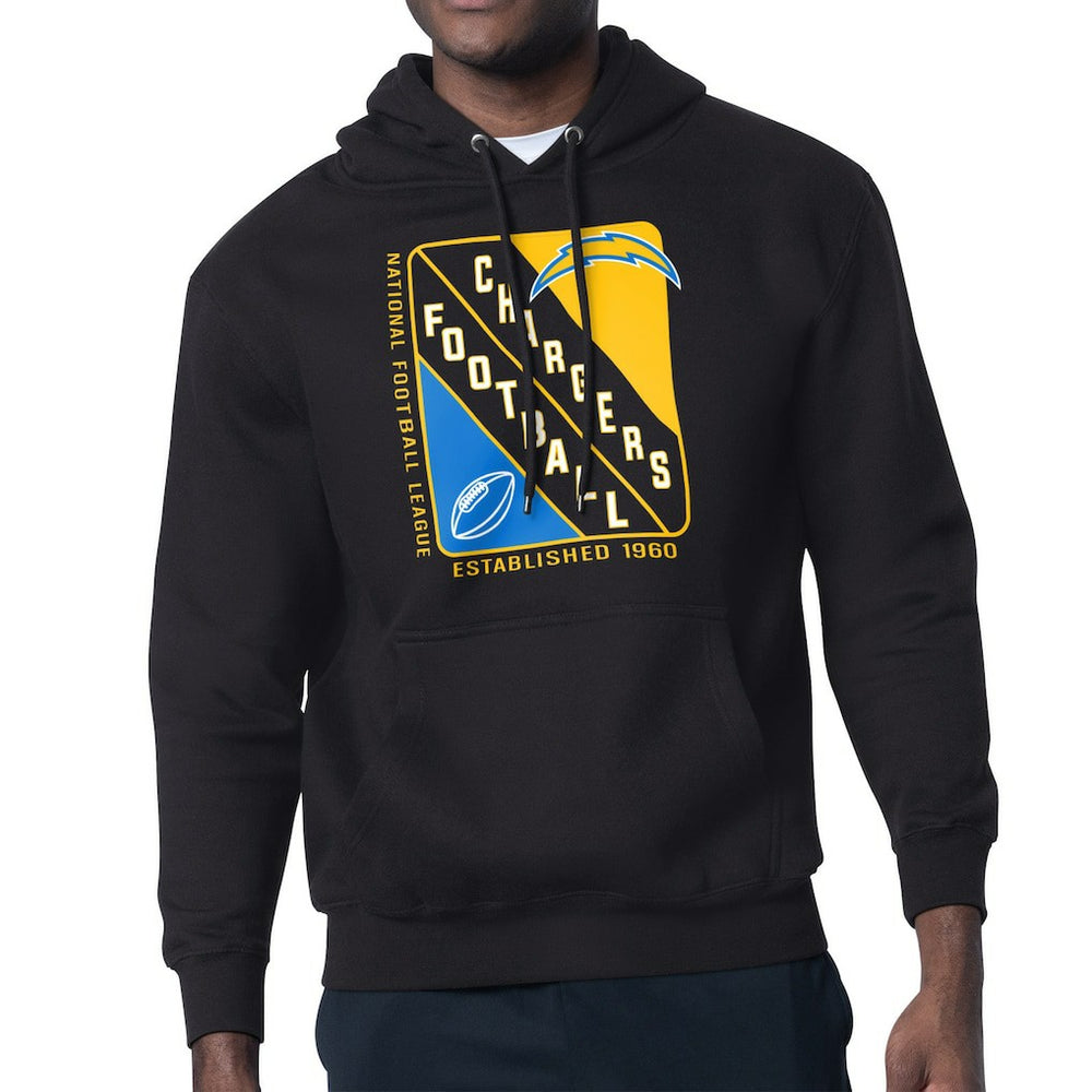 Los Angeles Chargers  Starter Shield Logo Pullover Hoodie