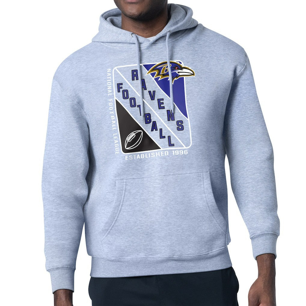 Baltimore Ravens  Starter Shield Logo Pullover Hoodie