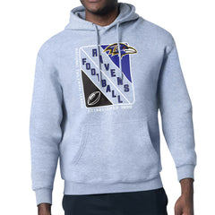 Baltimore Ravens  Starter Shield Logo Pullover Hoodie