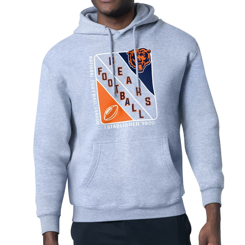 Chicago Bears  Starter Shield Logo Pullover Hoodie