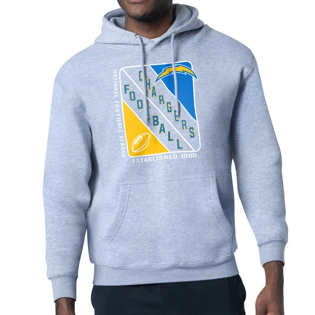Los Angeles Chargers  Starter Shield Logo Pullover Hoodie