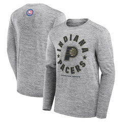 Indiana Pacers NBA Hoops for Troops Long Sleeve T-Shirt On Sale