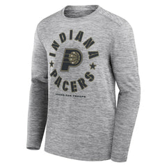 Indiana Pacers NBA Hoops for Troops Long Sleeve T-Shirt On Sale