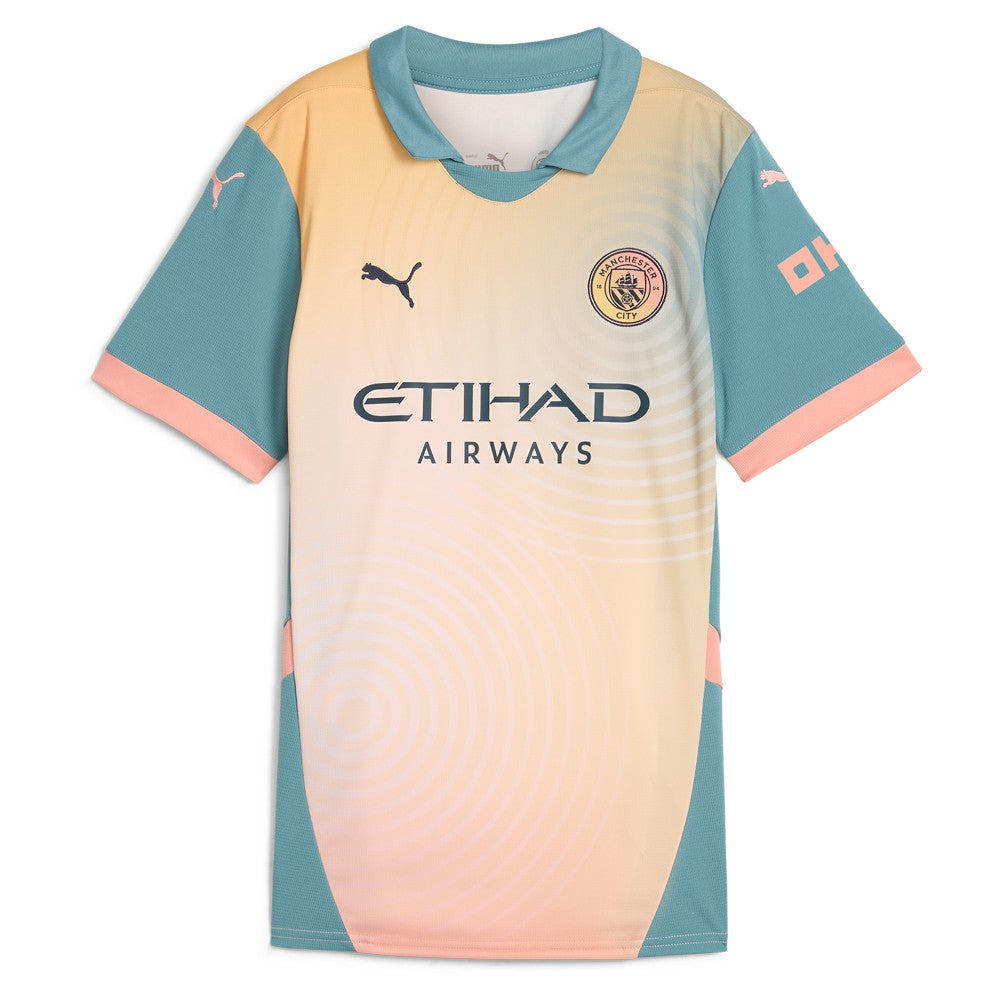 Kevin De Bruyne Manchester City Women's 2024/25 Fourth Replica Player Jersey Blue - Puma