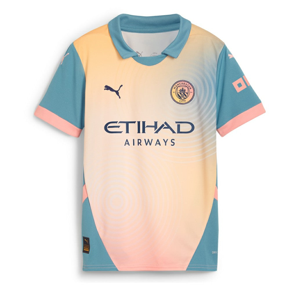 Kevin De Bruyne Manchester City Youth 2024/25 Fourth Replica Player Jersey Blue - Puma