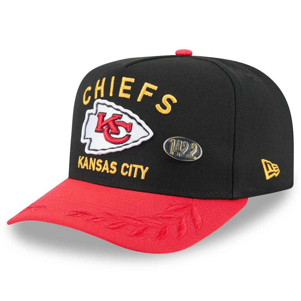 Kansas City Chiefs New Era 2025 NFL Draft On Stage A-Frame 59FIFTY Fitted Hat