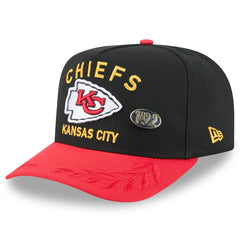 Kansas City Chiefs New Era 2025 NFL Draft On Stage A-Frame 59FIFTY Fitted Hat