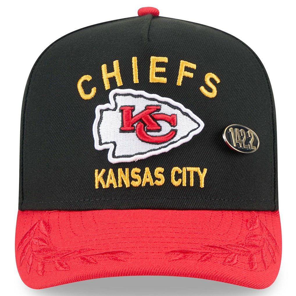 Kansas City Chiefs New Era 2025 NFL Draft On Stage A-Frame 59FIFTY Fitted Hat