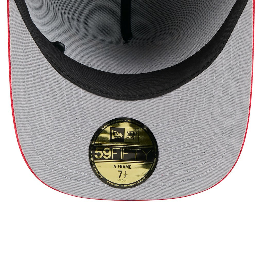 Kansas City Chiefs New Era 2025 NFL Draft On Stage A-Frame 59FIFTY Fitted Hat