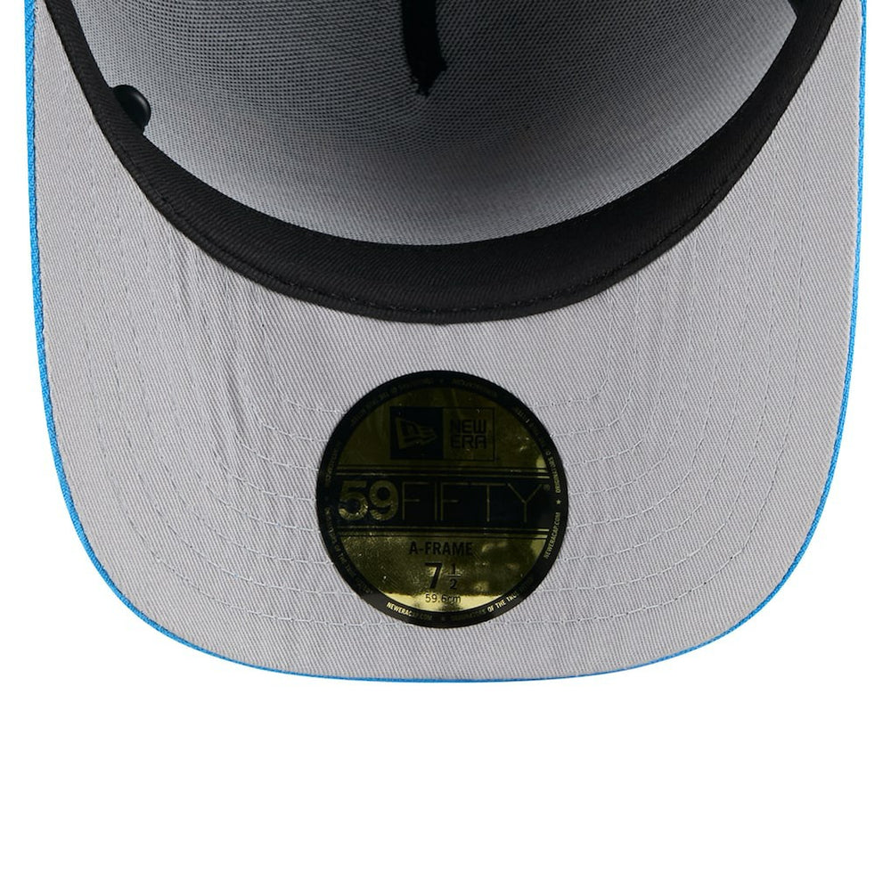 Los Angeles Chargers New Era 2025 NFL Draft On Stage A-Frame 59FIFTY Fitted Hat