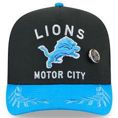 Detroit Lions New Era 2025 NFL Draft On Stage A-Frame 59FIFTY Fitted Hat