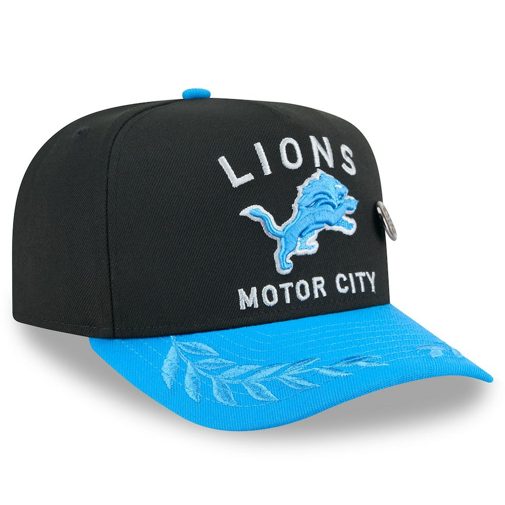 Detroit Lions New Era 2025 NFL Draft On Stage A-Frame 59FIFTY Fitted Hat