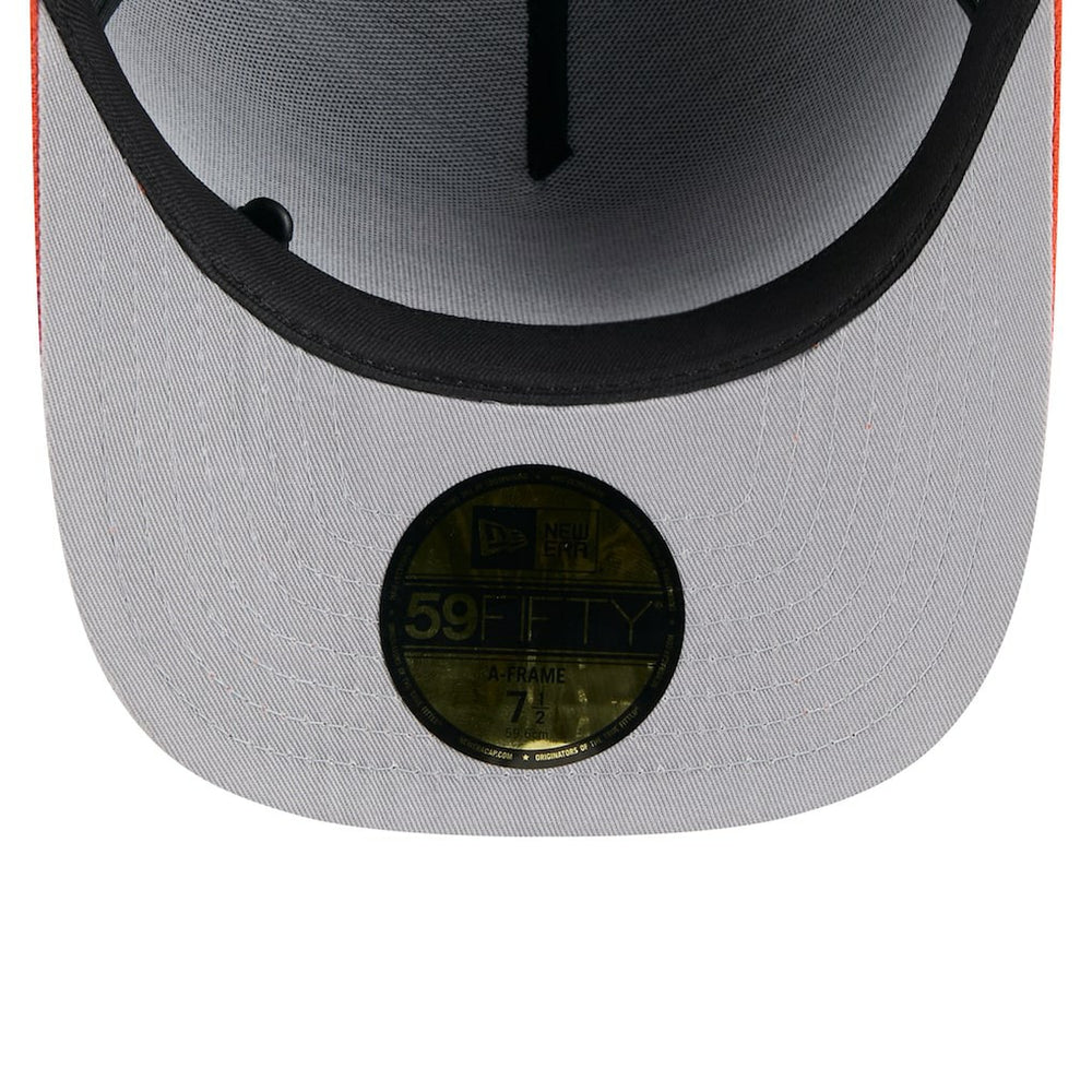 Cincinnati Bengals New Era 2025 NFL Draft On Stage A-Frame 59FIFTY Fitted Hat