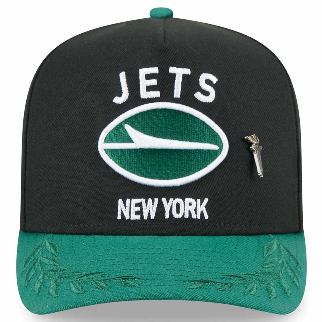 New York Jets New Era 2025 NFL Draft On Stage A-Frame 59FIFTY Fitted Hat