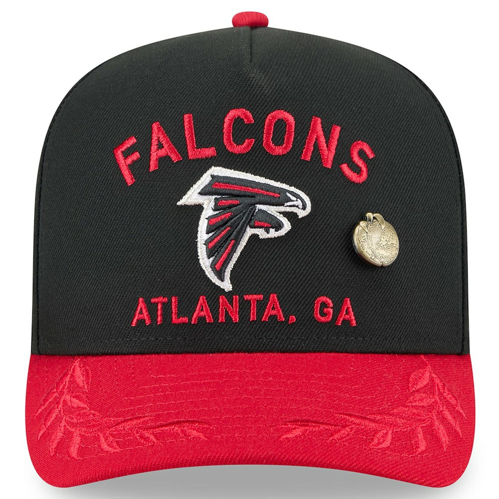 Atlanta Falcons New Era 2025 NFL Draft On Stage A-Frame 59FIFTY Fitted Hat