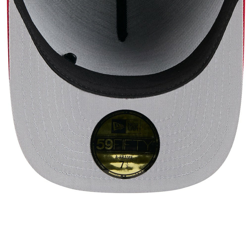 Atlanta Falcons New Era 2025 NFL Draft On Stage A-Frame 59FIFTY Fitted Hat