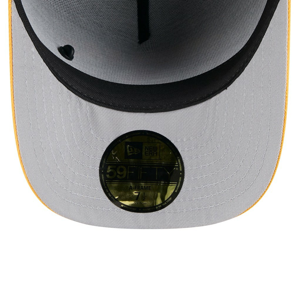 Pittsburgh Steelers New Era 2025 NFL Draft On Stage A-Frame 59FIFTY Fitted Hat