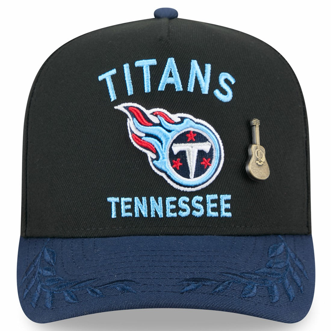 Tennessee Titans New Era 2025 NFL Draft On Stage A-Frame 59FIFTY Fitted Hat