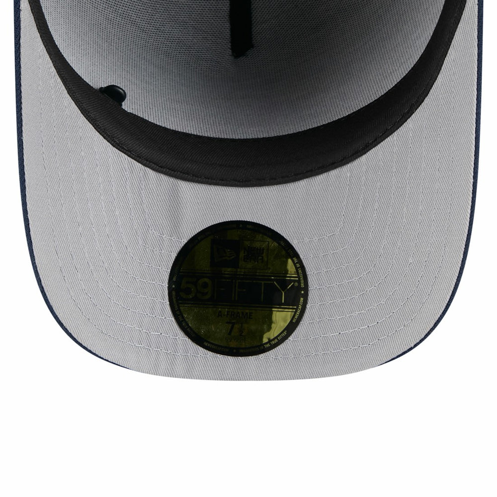 Tennessee Titans New Era 2025 NFL Draft On Stage A-Frame 59FIFTY Fitted Hat