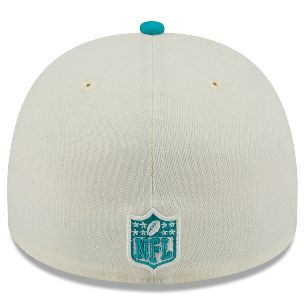Miami Dolphins New Era 2025 NFL Draft A-Frame 59FIFTY Fitted Hat